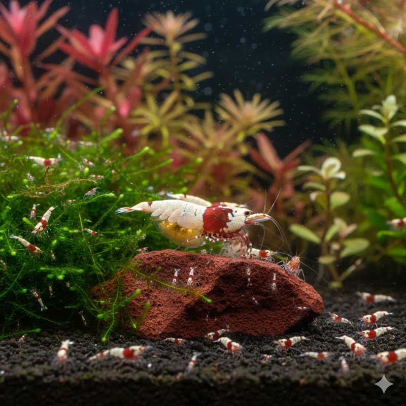 garnéla szaporodása