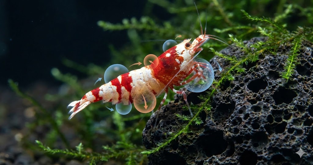 Ha a külső víz sokkal "sűrűbb" (magasabb TDS), mint a hal/rák testében lévő folyadék, a víz a fizika törvényei miatt elkezdi kiszívni a vizet az állatból